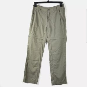 Womens Columbia hiking pants Titanium Kakhi size 8
